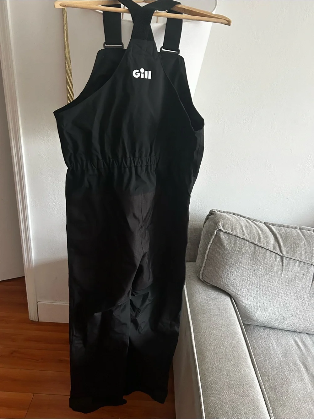Gill Pro Salopettes Black JXL Sailing Water Sports Jumpsuit Bib